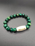 "Blessed" Tiger Eye Bracelet