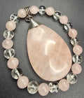Big Rose Quartz Energy
